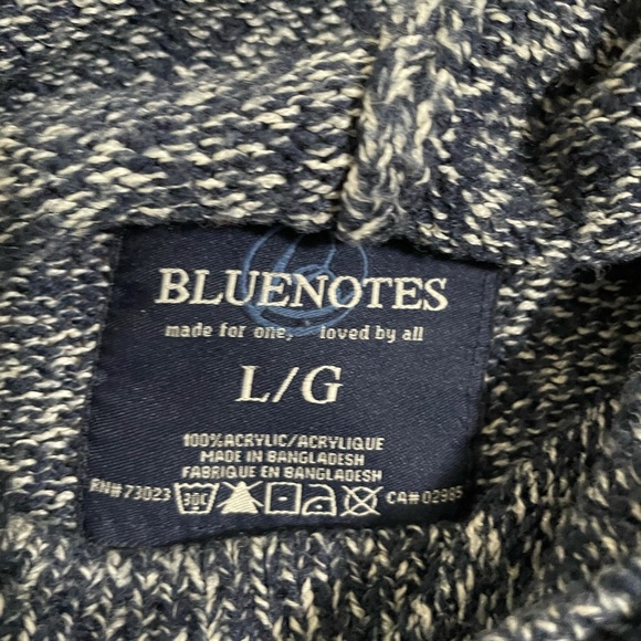Bluenotes passed wool hoodie - Picture 2 of 3